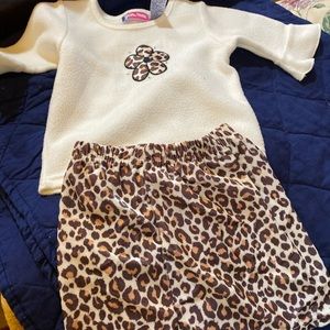 2 piece girls vintage set